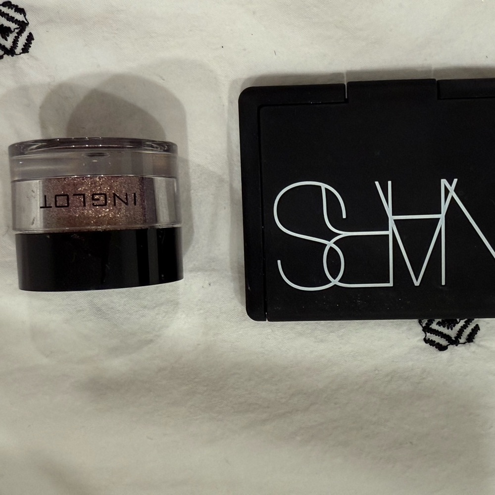 NARS orgasm duo and Inglot eyeshadow Pigment